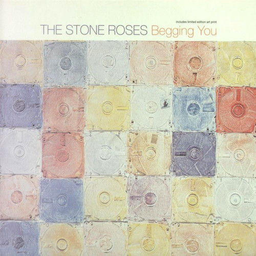Album cover art for "Begging You" by The Stone Roses