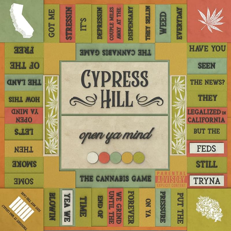 Album cover art for "Open Ya Mind" by Cypress Hill