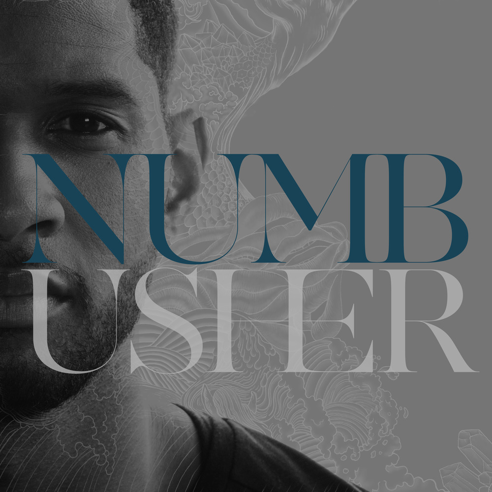 Album cover art for "Numb" by USHER