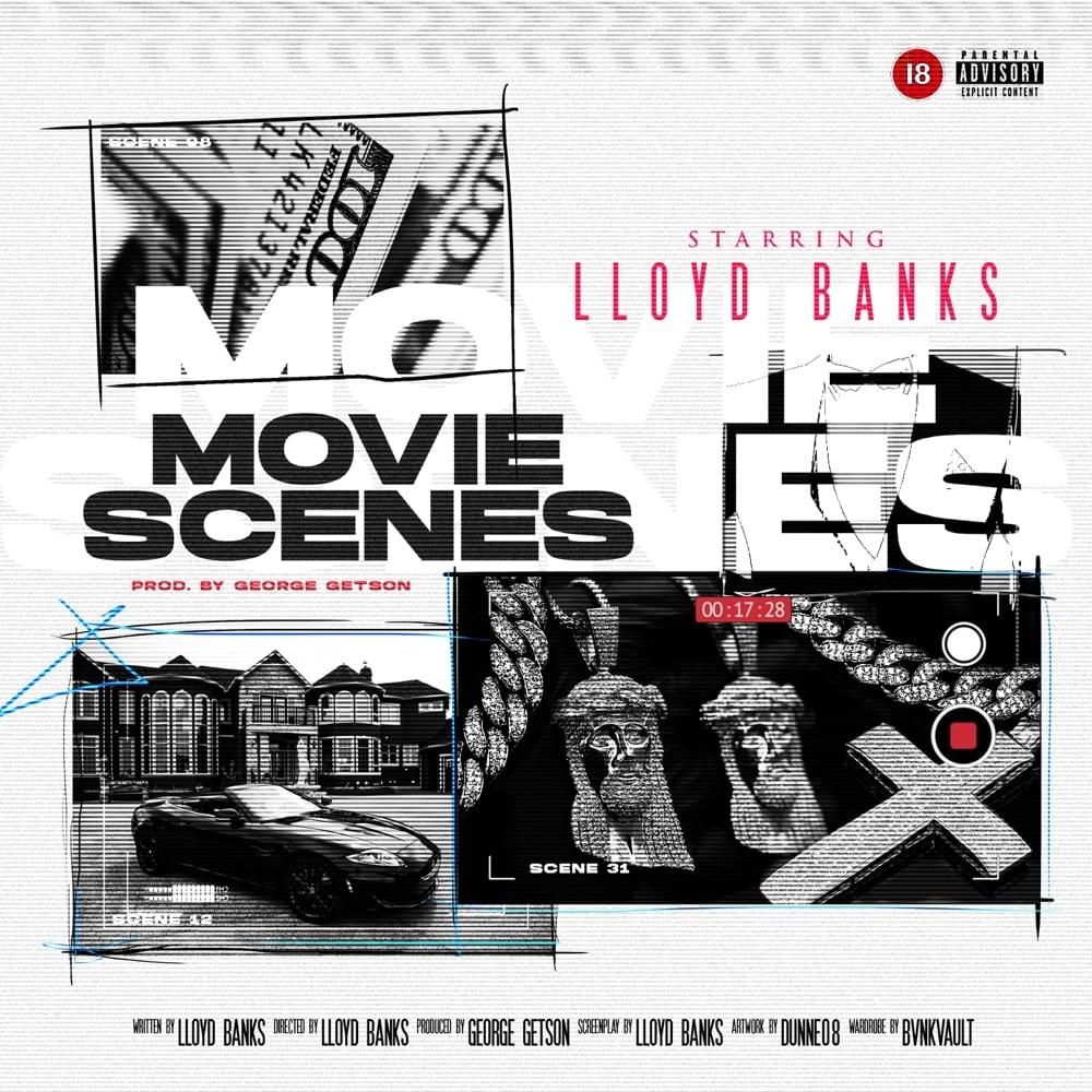 Album cover art for "Movie Scenes" by Lloyd Banks