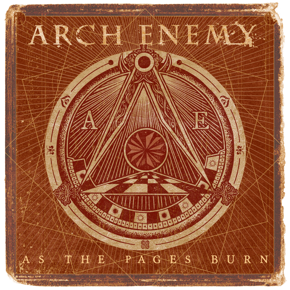 Album cover art for "As the Pages Burn" by Arch Enemy