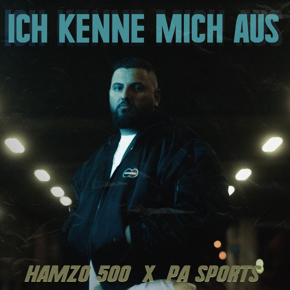 Album cover art for "ICH KENNE MICH AUS" by Hamzo 500 & PA Sports