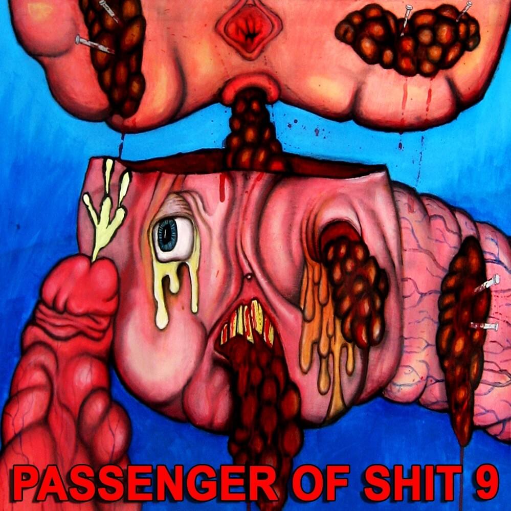 Album cover art for "Trendy Unicorn Dung" by Passenger of Shit