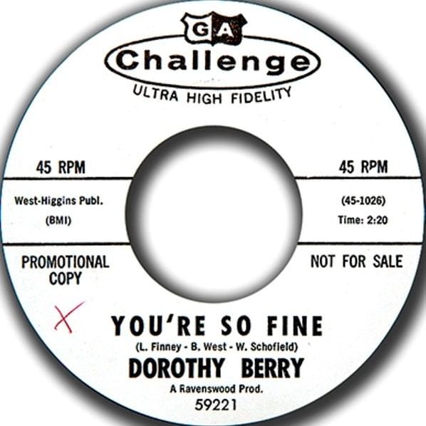 Cryin’ On My Pillow by Dorothy Berry
