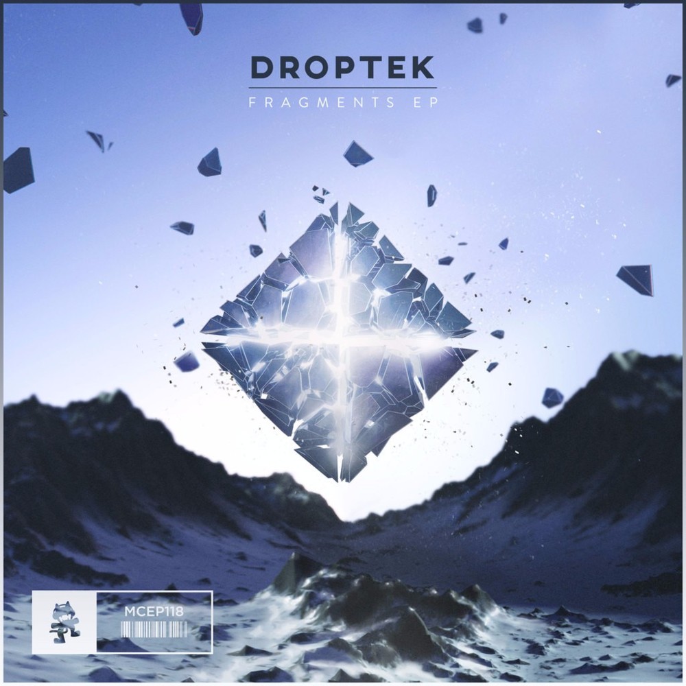 Album cover art for "Fragments" by Droptek