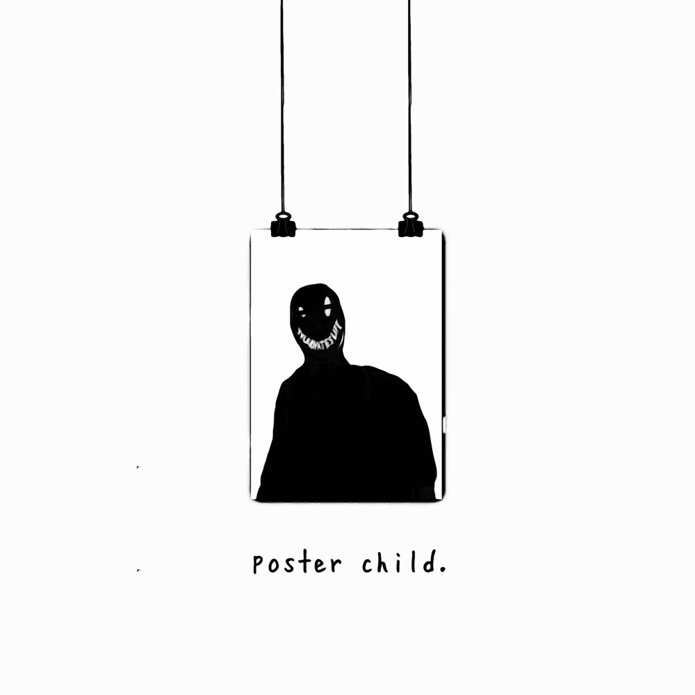 Album cover art for "poster child." by tylerhateslife