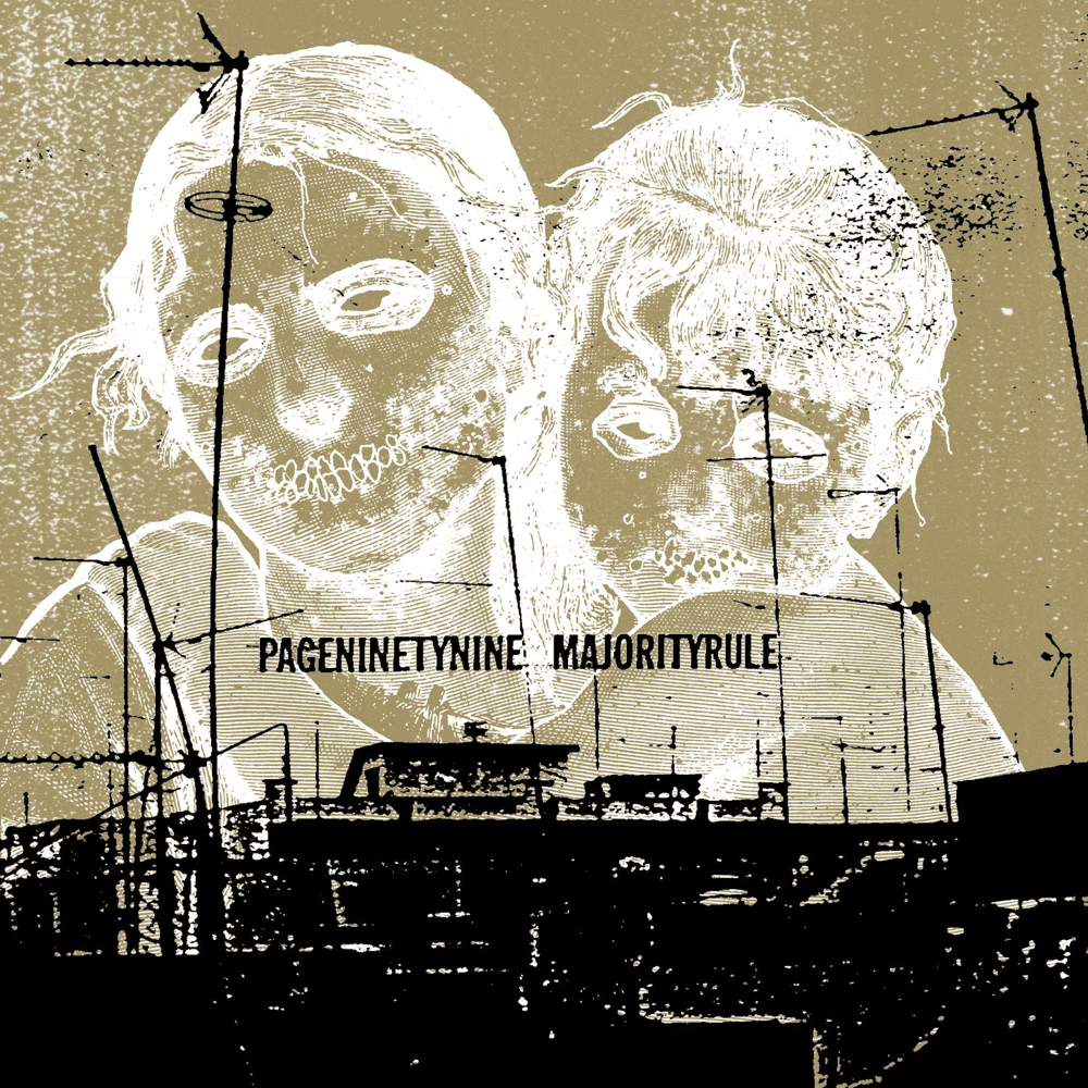 Album cover art for "Not in My Name" by Majority Rule & Chris Taylor (Pg.99)