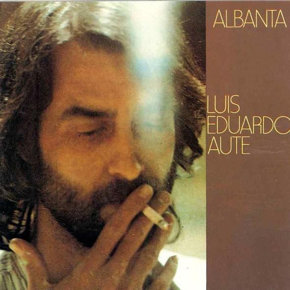 Album cover art for "Al Alba" by Luis Eduardo Aute