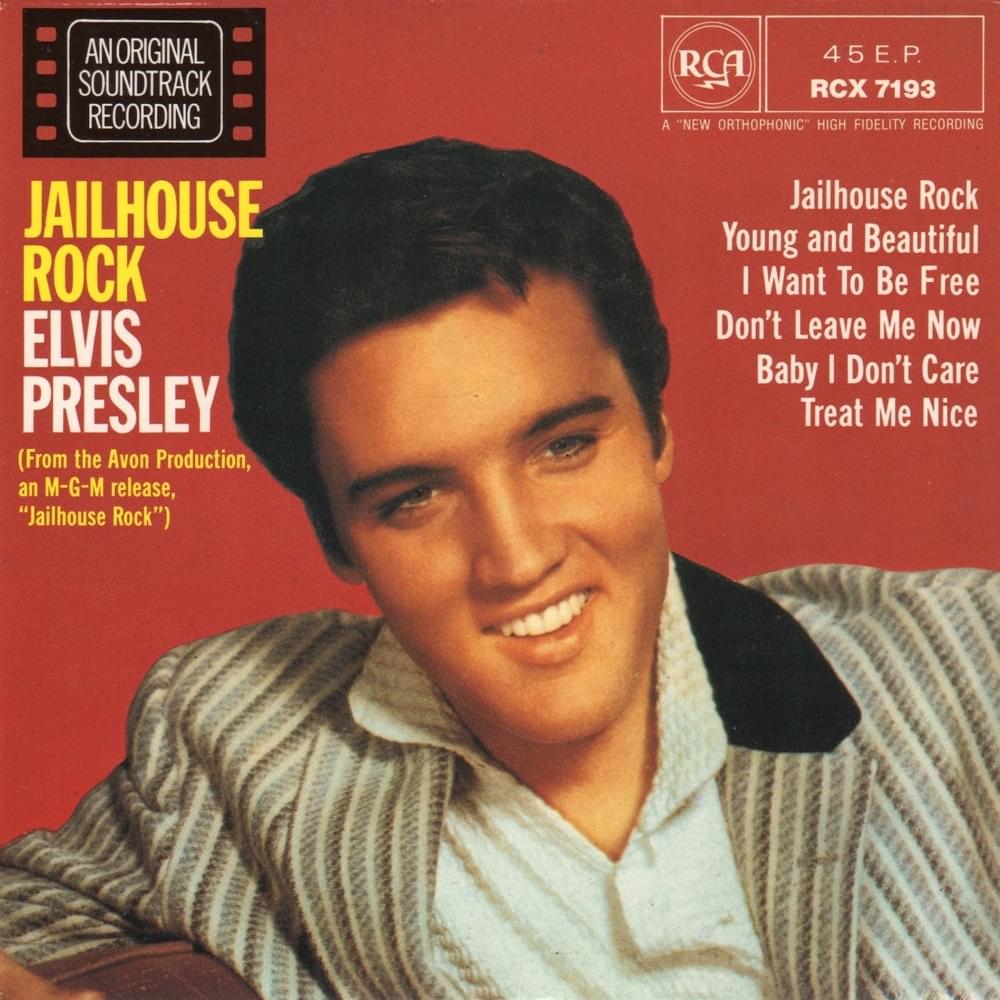 Album cover art for "Young and Beautiful" by Elvis Presley