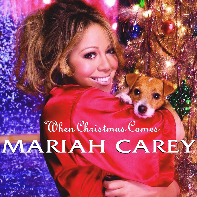 Album cover art for "When Christmas Comes" by Mariah Carey