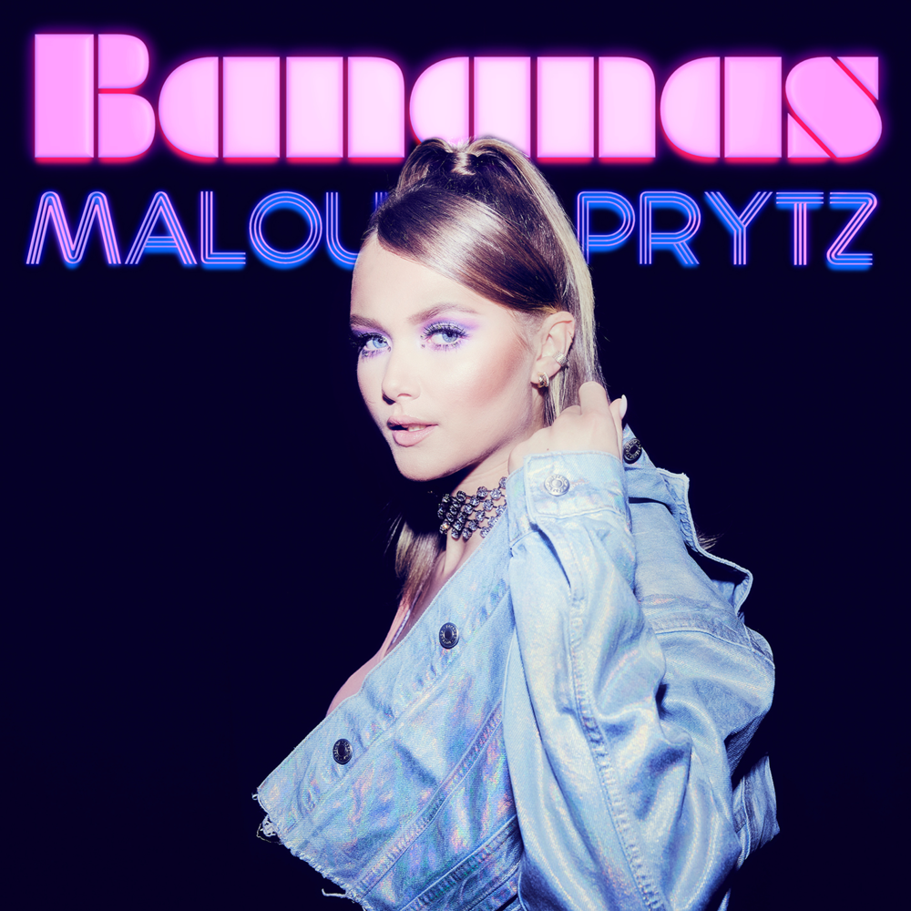 Album cover art for "Bananas" by Malou Prytz
