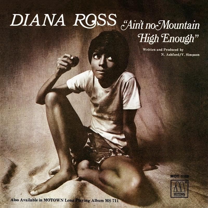 Album cover art for "Ain’t No Mountain High Enough" by NOW That’s What I Call Music!