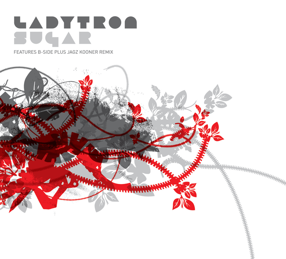 Album cover art for "Sugar" by Ladytron