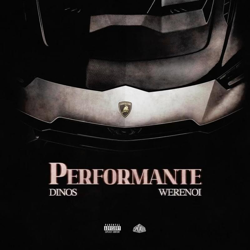 Album cover art for "PERFORMANTE" by Dinos & Werenoi
