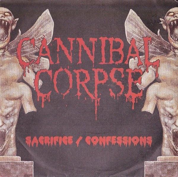 Album cover art for "Confessions" by Cannibal Corpse