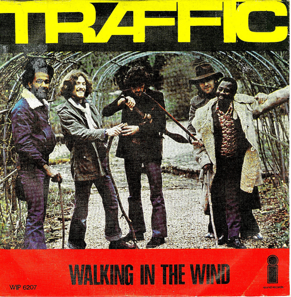 Album cover art for "Walking in the Wind" by Traffic
