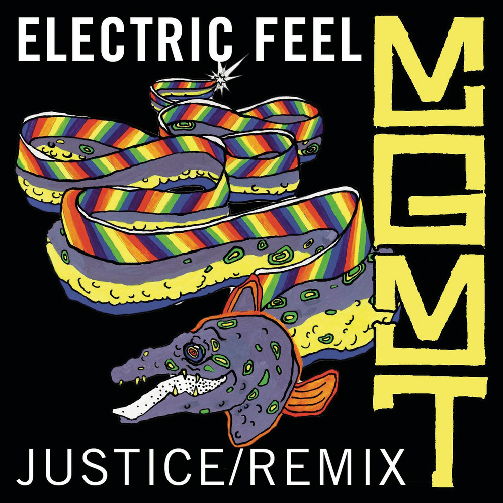 Album cover art for "Electric Feel (Justice Remix)" by MGMT