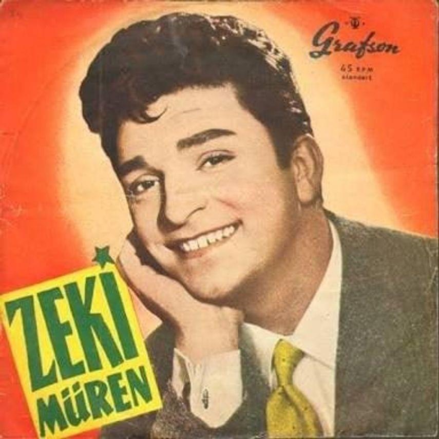 Album cover art for "Bir Yangının Külünü Yeniden Yakıp Geçtin" by Zeki Müren