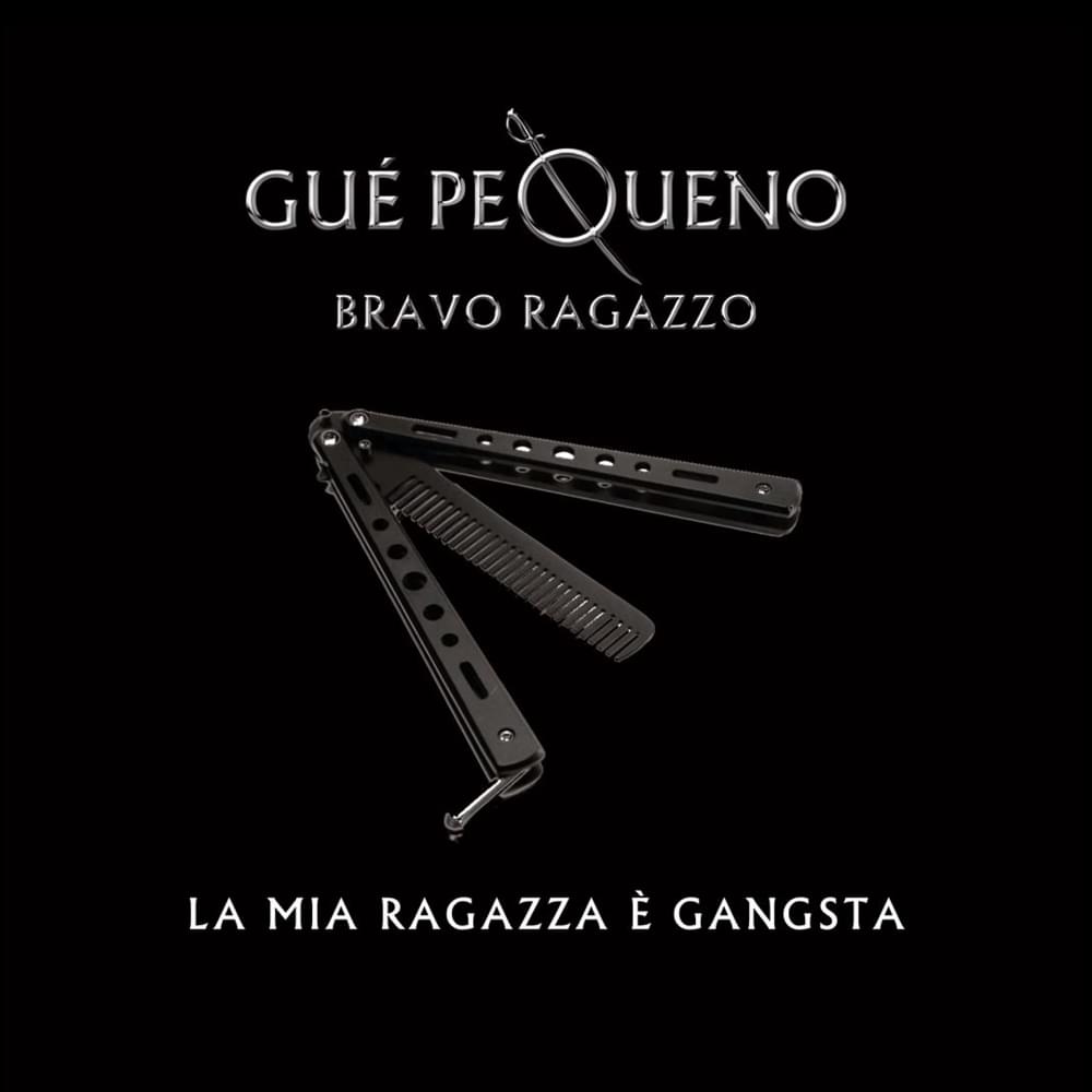 Album cover art for "La Mia Ragazza È Gangsta" by Guè