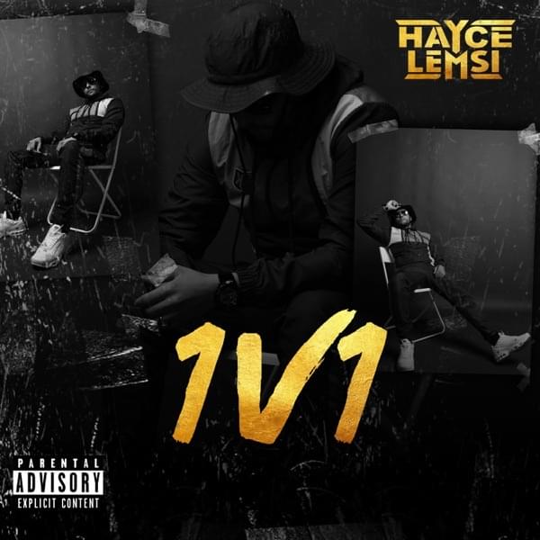 Album cover art for "1V1" by Hayce Lemsi