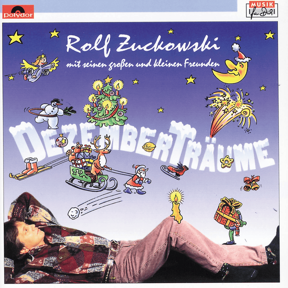 Album cover art for "Danke, lieber Tannenbaum" by Rolf Zuckowski