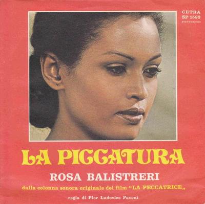 Album cover art for "La Piccatura" by Rosa Balistreri