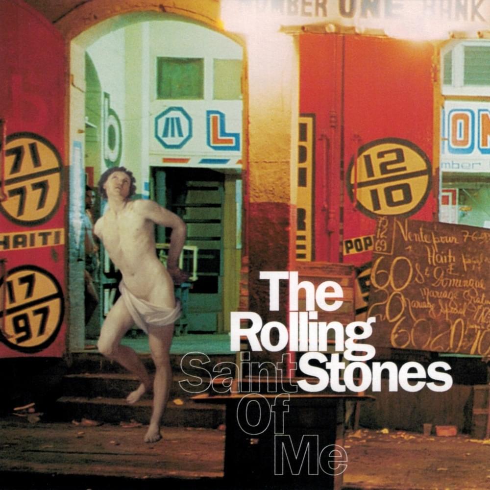 Album cover art for "Saint of Me" by The Rolling Stones