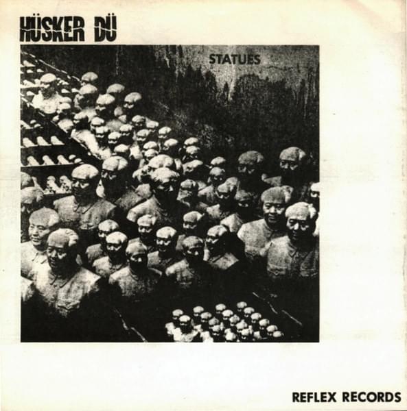 Album cover art for "Statues" by Hüsker Dü