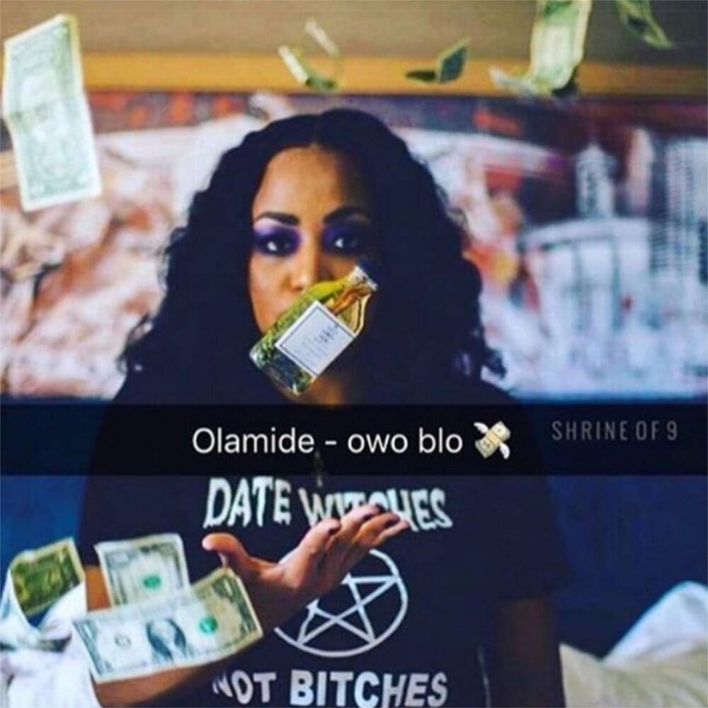 Album cover art for "Owo Blow" by Olamide