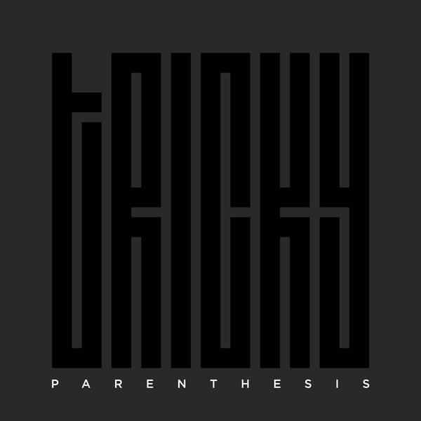 Album cover art for "Parenthesis" by Tricky & The Antlers