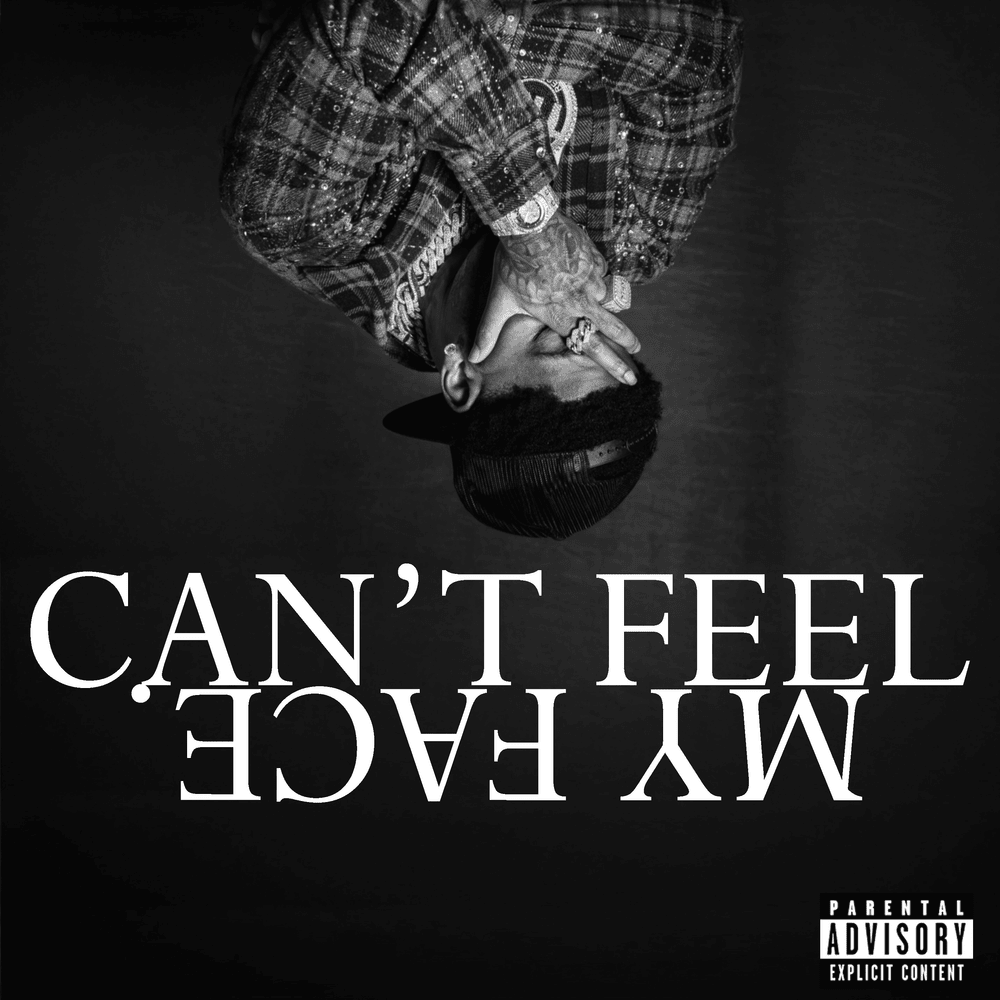 Album cover art for "CAN’T FEEL MY FACE." by YFN Lucci