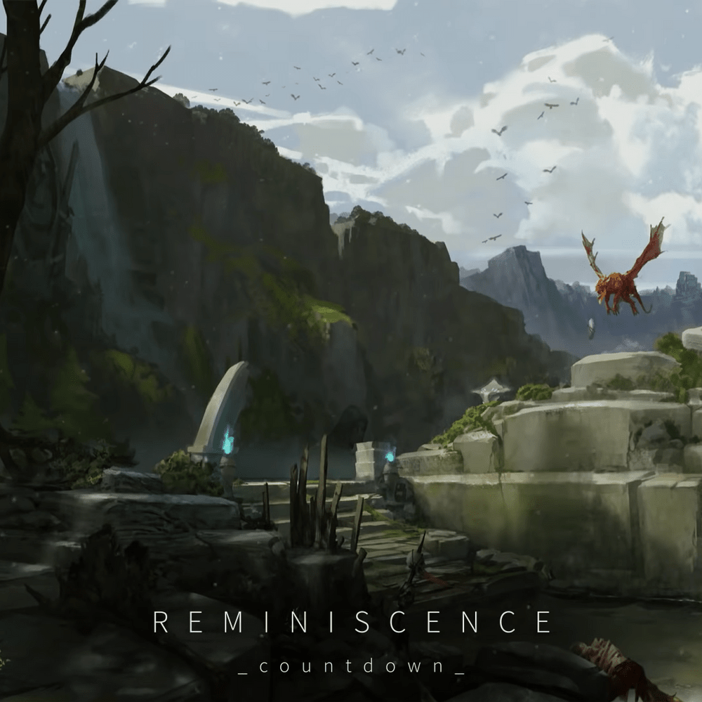 Album cover art for "Reminiscence" by TheFatRat