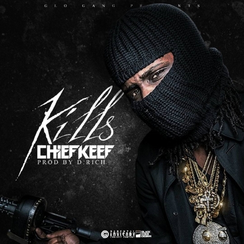 Album cover art for "Kills" by Chief Keef