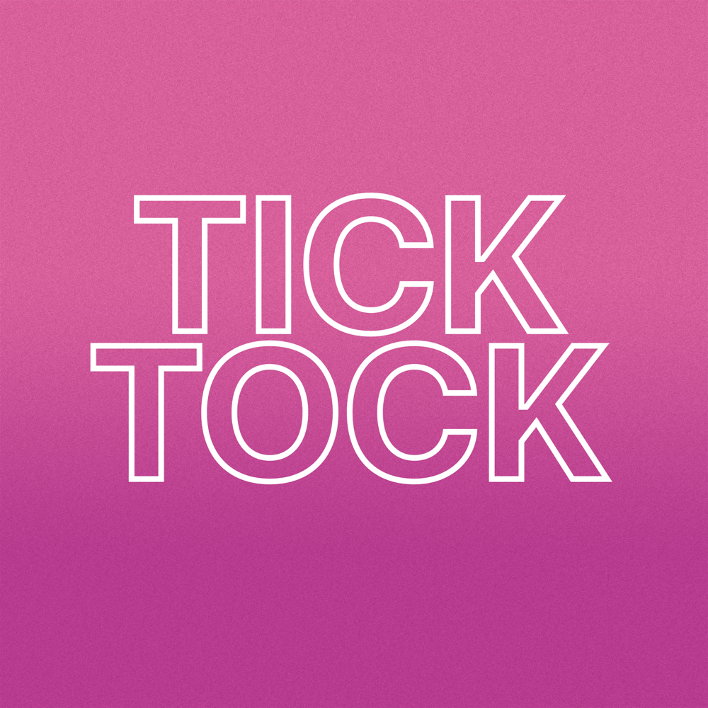 Album cover art for "Tick Tock" by Datarock