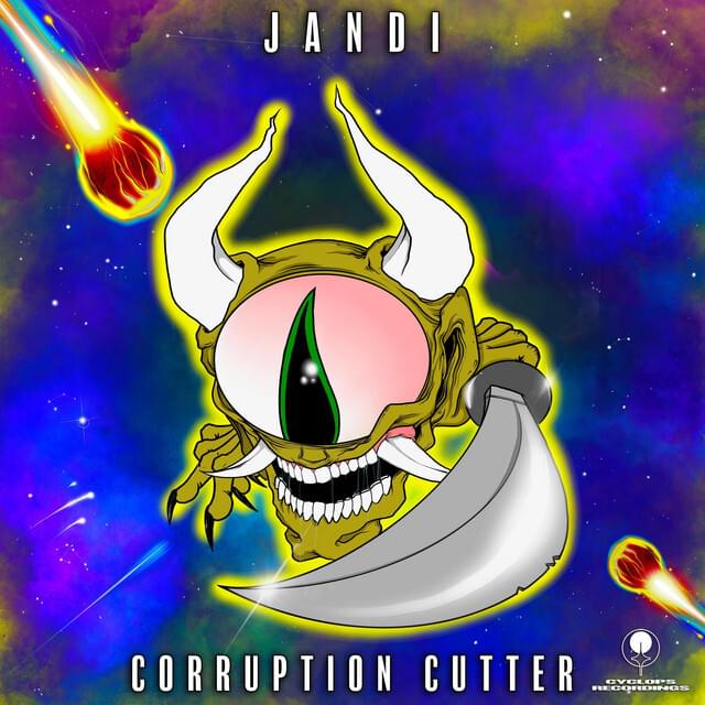 Album cover art for "Corruption Cutter" by Paper Skies