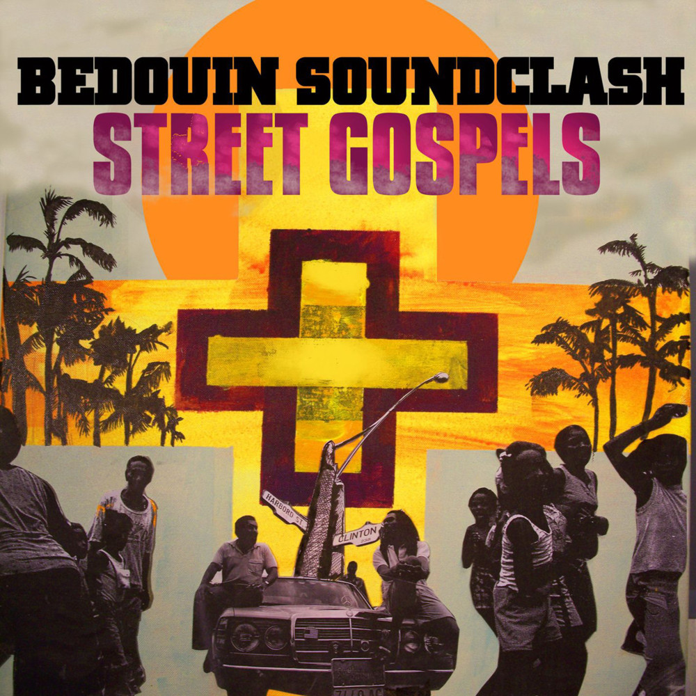 Album cover art for "Walls Fall Down" by Bedouin Soundclash