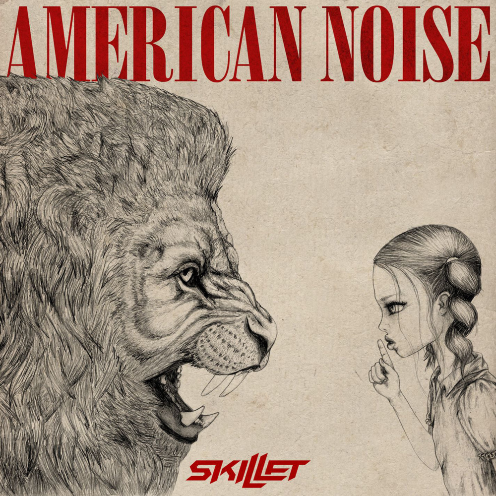 Album cover art for "American Noise" by Skillet