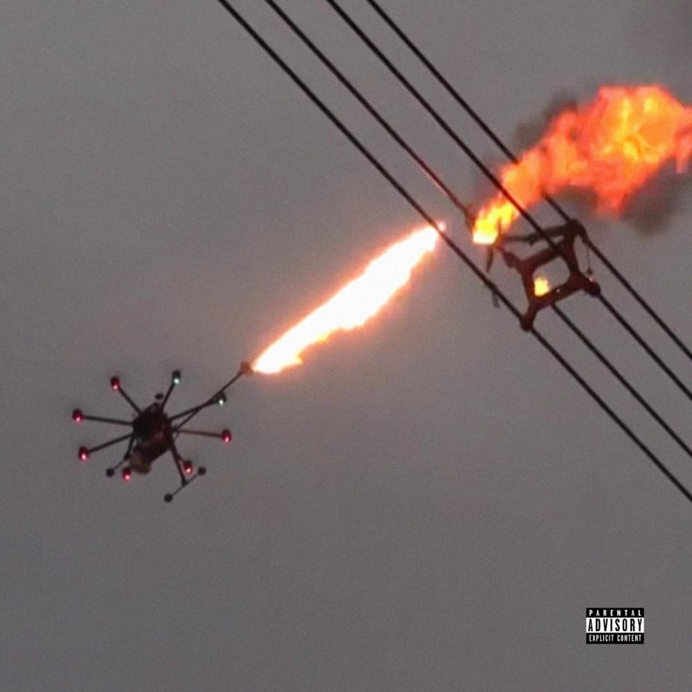 Album cover art for "Дрон (Drone)" by Бакей (Bakey) & ‎BOOKER