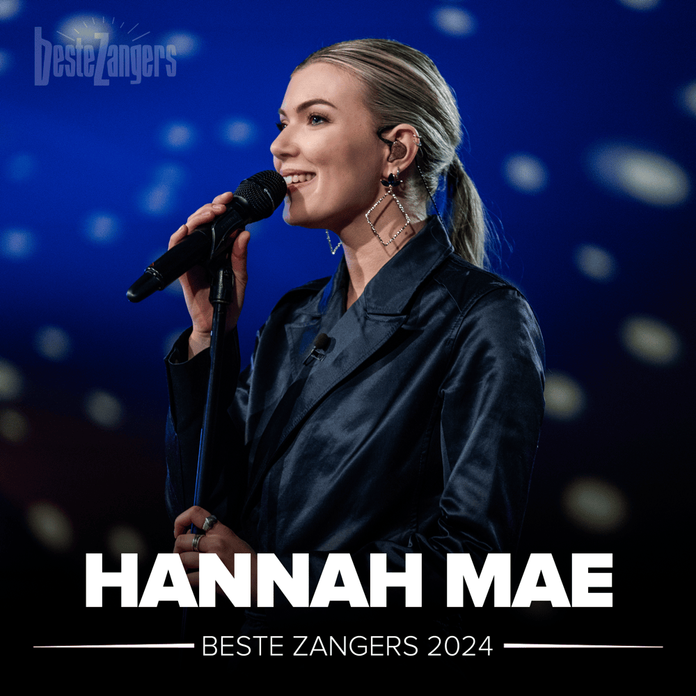 Album cover art for "Hier Bij Jou" by Hannah Mae