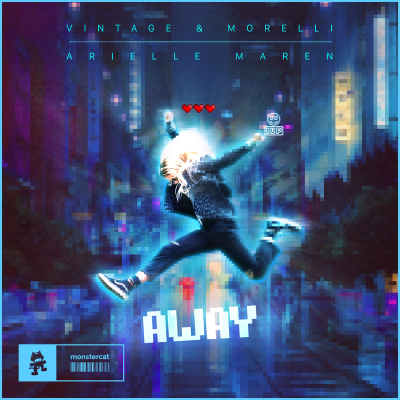Album cover art for "Away" by Vintage & Morelli