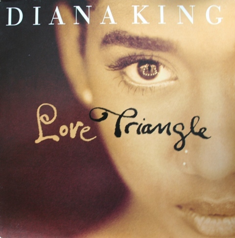 Album cover art for "Love Triangle" by Diana King