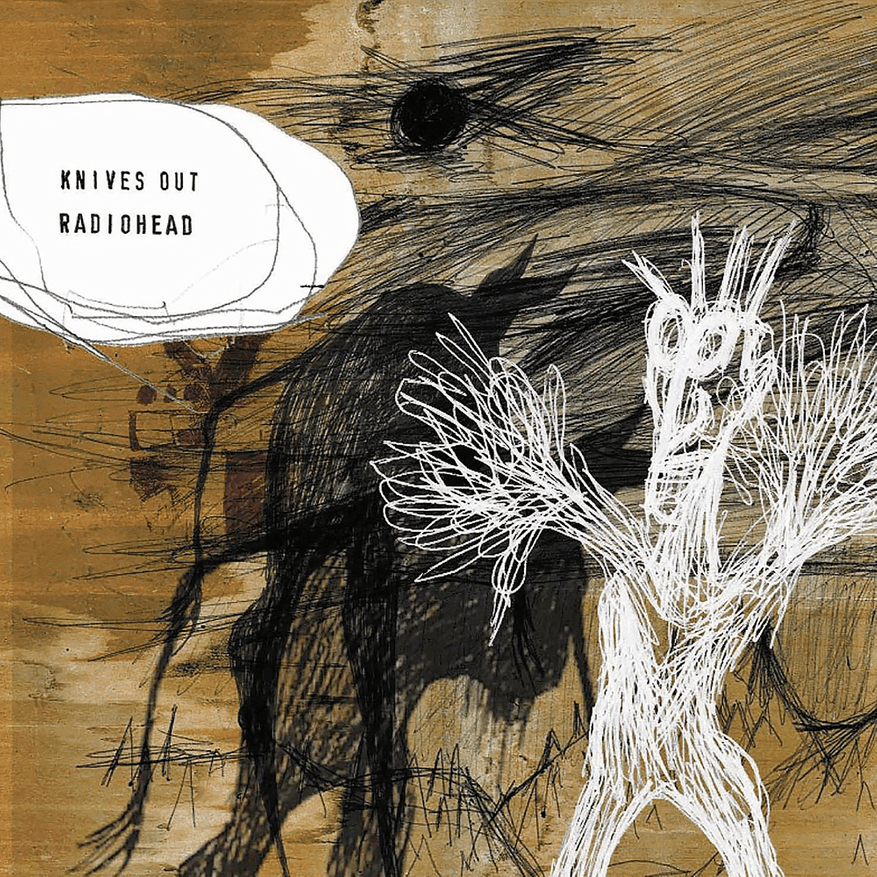 Album cover art for "Knives Out" by Radiohead