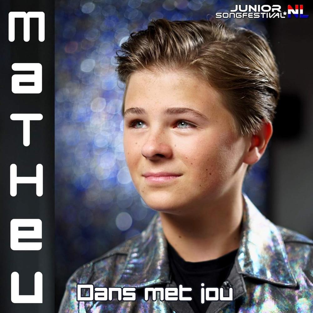 Album cover art for "Dans met jou" by Matheu