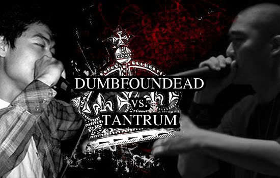Album cover art for "Dumbfoundead vs. Tantrum" by Grind Time Now & Dumbfoundead & Tantrum