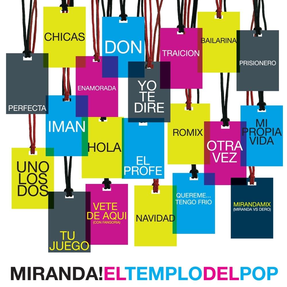 Album cover art for "Chicas" by Miranda!