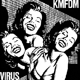 Album cover art for "Virus" by KMFDM