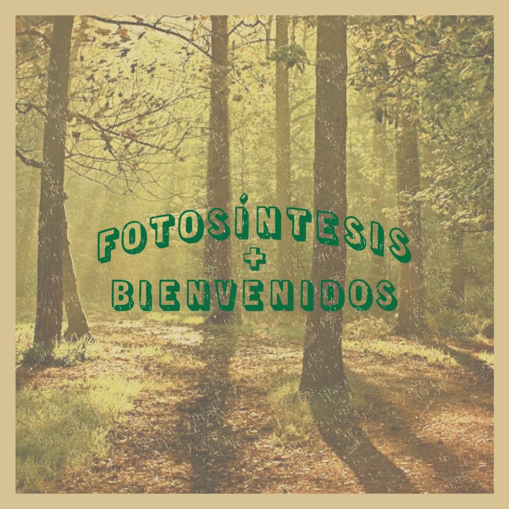 Album cover art for "Fotosíntesis + Bienvenidos (En Directo desde El Desierto)" by Caloncho