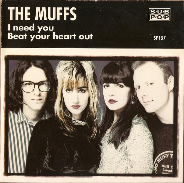 Album cover art for "I Need You" by The Muffs