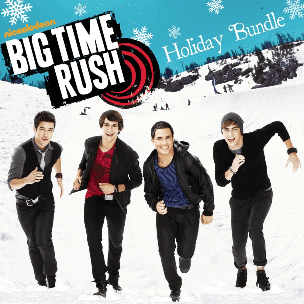 Album cover art for "All I Want For Christmas" by Big Time Rush
