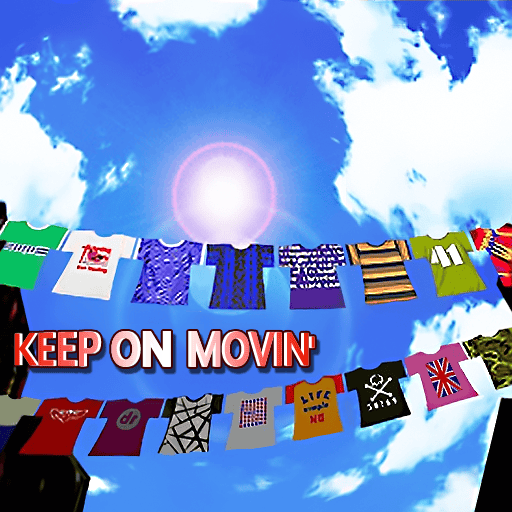 Album cover art for "Keep On Movin’" by N.M.R.